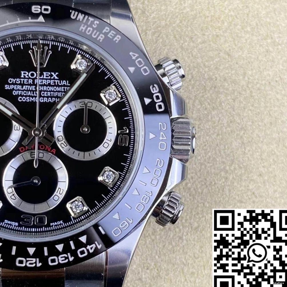 Rolex Diamond-set Clean Dial Cosmograph Factory M116519LN-0025 Daytona 1101